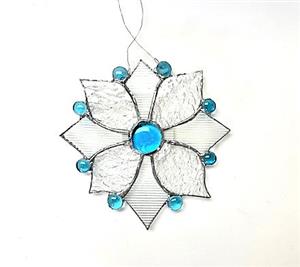 stained glass snowflake
