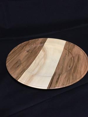 wooden plate