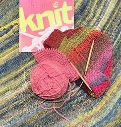knit book hat needles