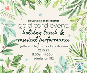 Gold Card 2025 Holiday Event Info