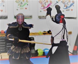 Japanese sword martial arts