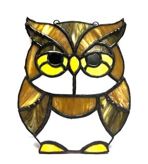 Glass Wise Owl