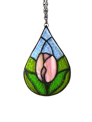 Stained Glass Tulip