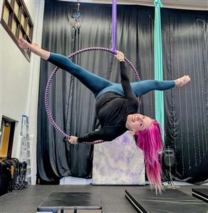 aerial circus hoop