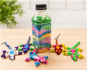 Sand Art & Beaded Lizard Art Projects