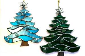 Stained Glass Jewel Tree
