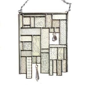 Stained Glass Clear Textures Panel